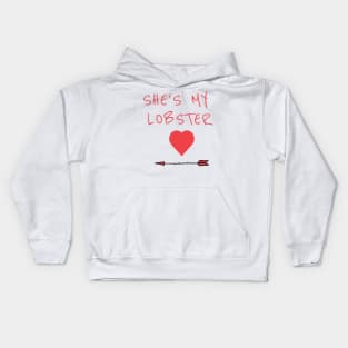 She's My Lobster Kids Hoodie